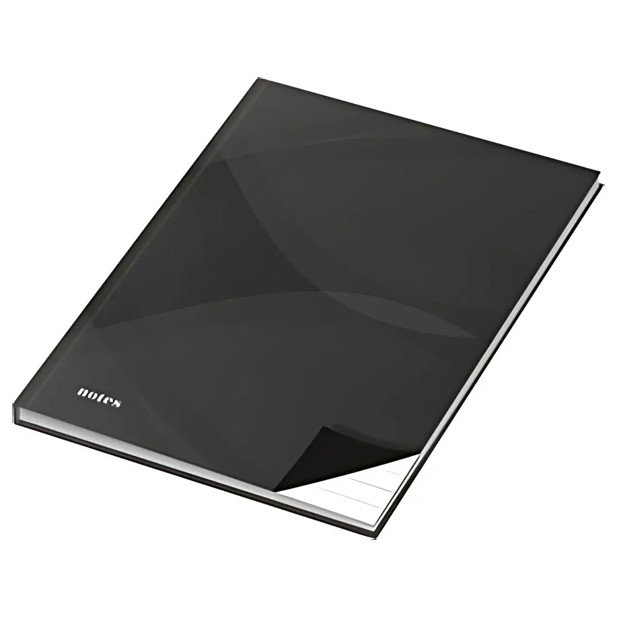 RNK Verlag Cahier 'notes carbon black', A4, lign&eacute; 
