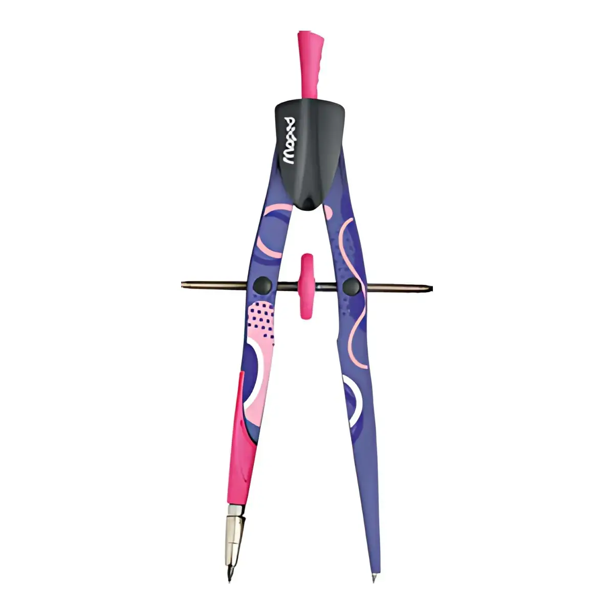 MAPED Coffret compas PRECISION SYSTEM FANCY, 3 pièces