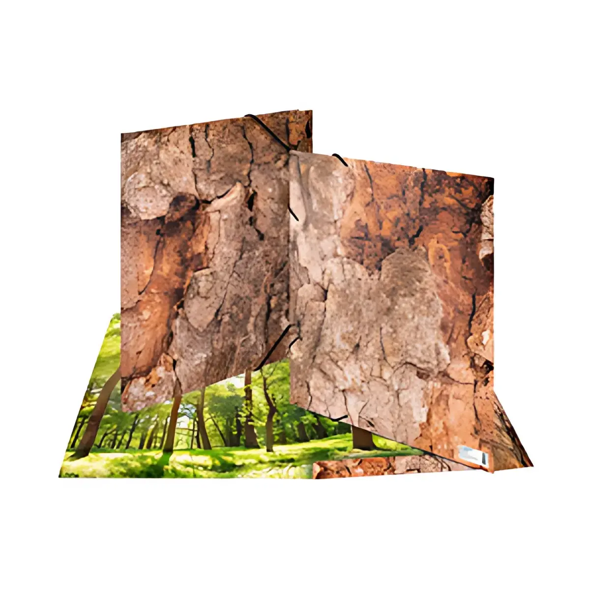 Chemise à élastiques Nature - A3 - carton - Water - Herma