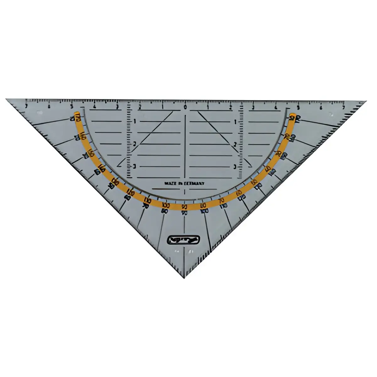 Equerre g&eacute;om&eacute;trique - hypot&eacute;nuse 160 mm - Herlitz 