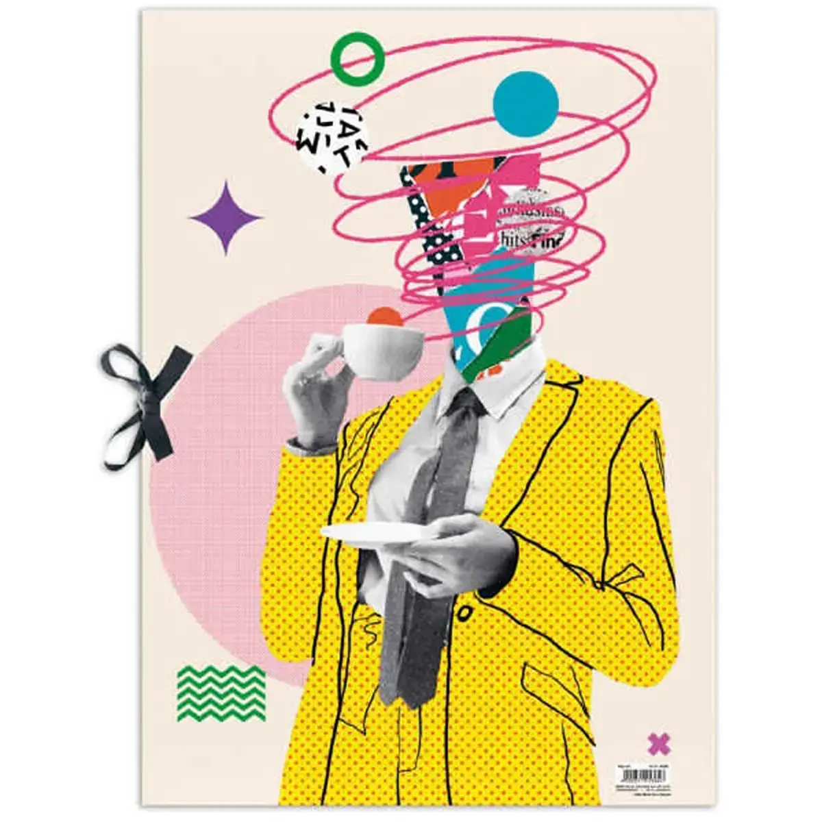 RNK Verlag Pochette de rangement à dessins 'Pop art'