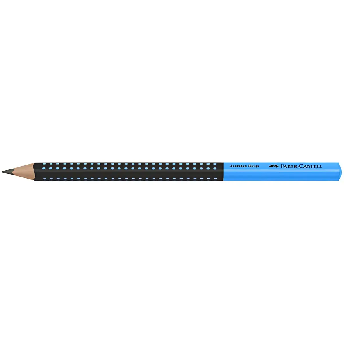 Crayon graphite Jumbo GRIP TWO TONE - Bleu - Faber-Castell