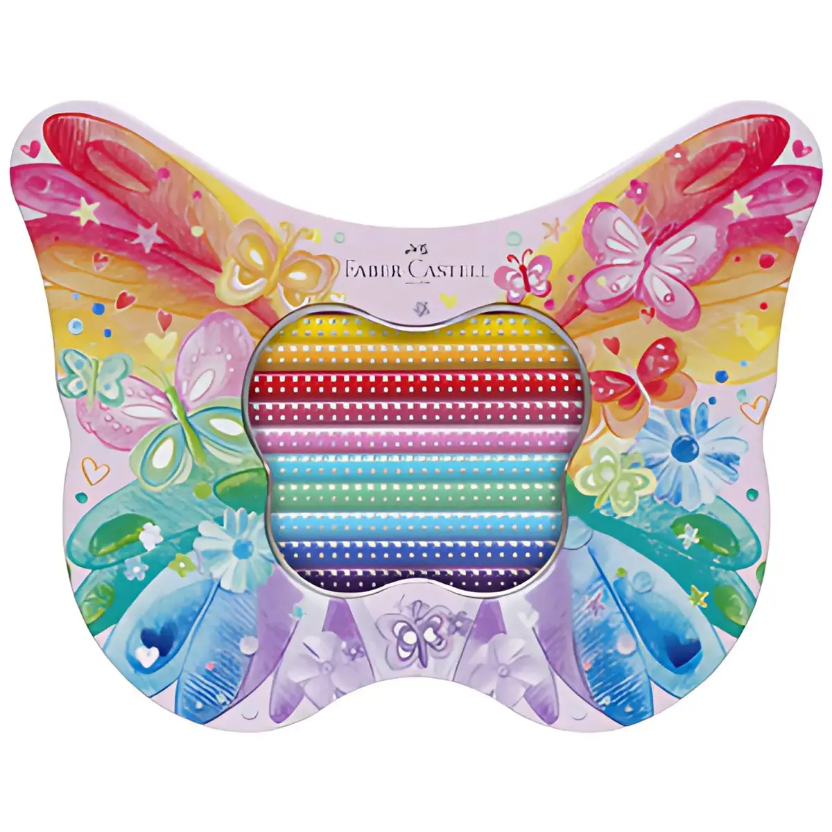 Crayon de couleur triangulaire GRIP SPARKLE - Faber-Castell