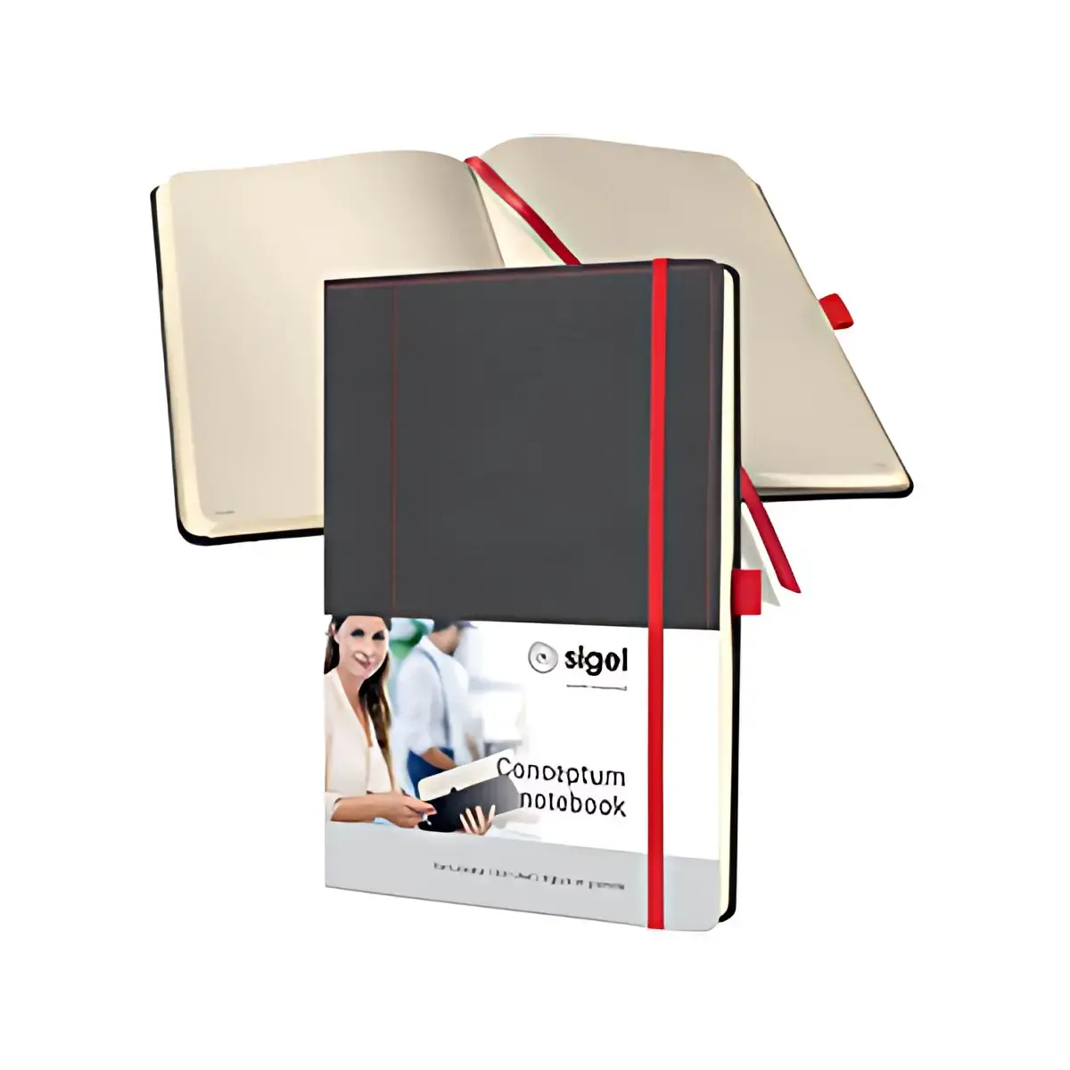 sigel Carnet de notes Conceptum Design Casual, A5, gris / 