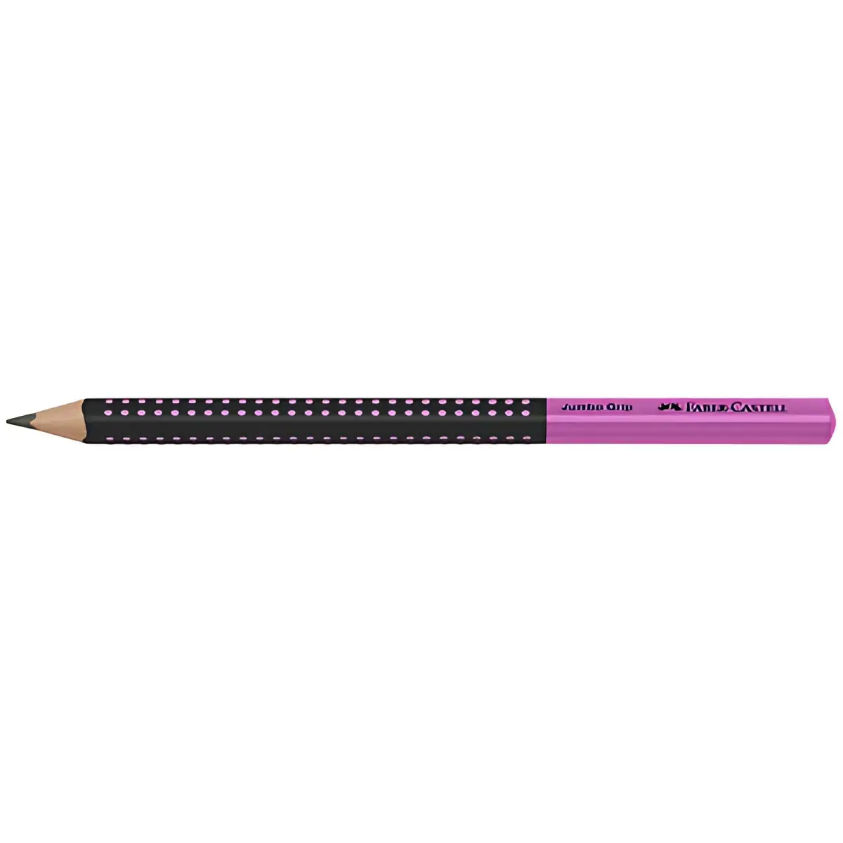 Crayon graphite Jumbo GRIP TWO TONE - Rose - Faber-Castell