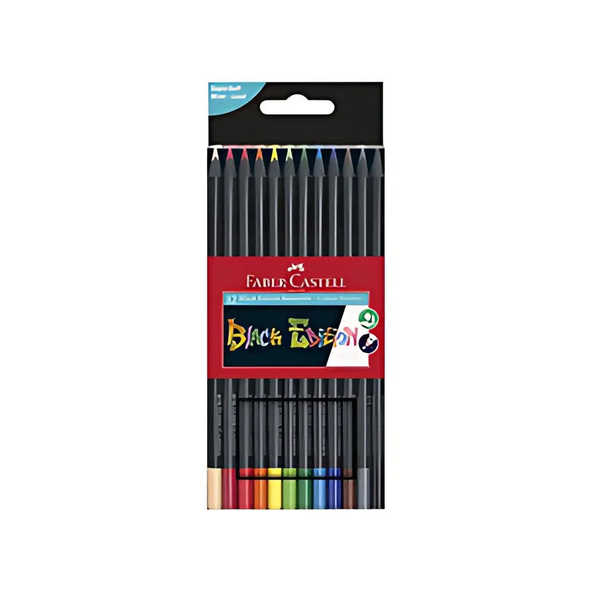 Crayon de couleur Black Edition - étui de 36 - Faber-Castell