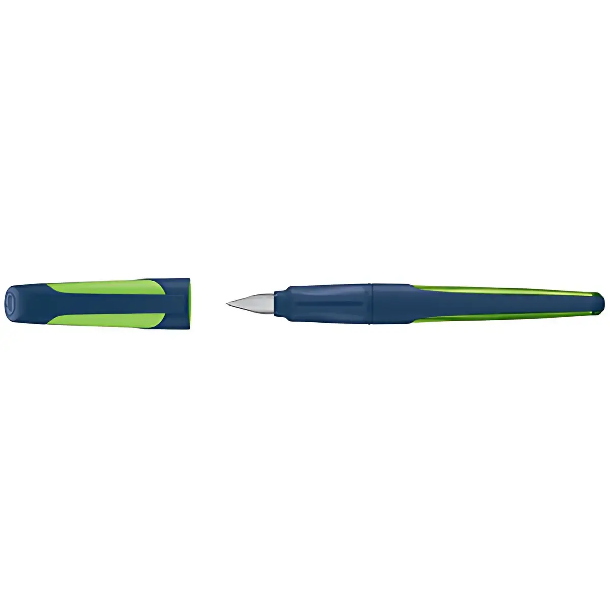 Stylo plume EASYbuddy M - droitiers - Noir/citron vert - Stabilo