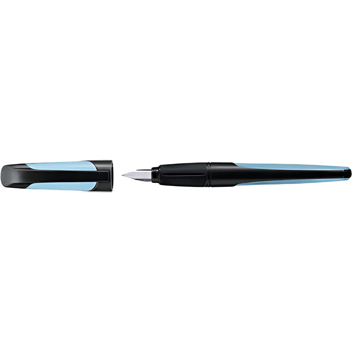 Stylo plume EASYbuddy M - droitiers - Noir/citron vert - Stabilo