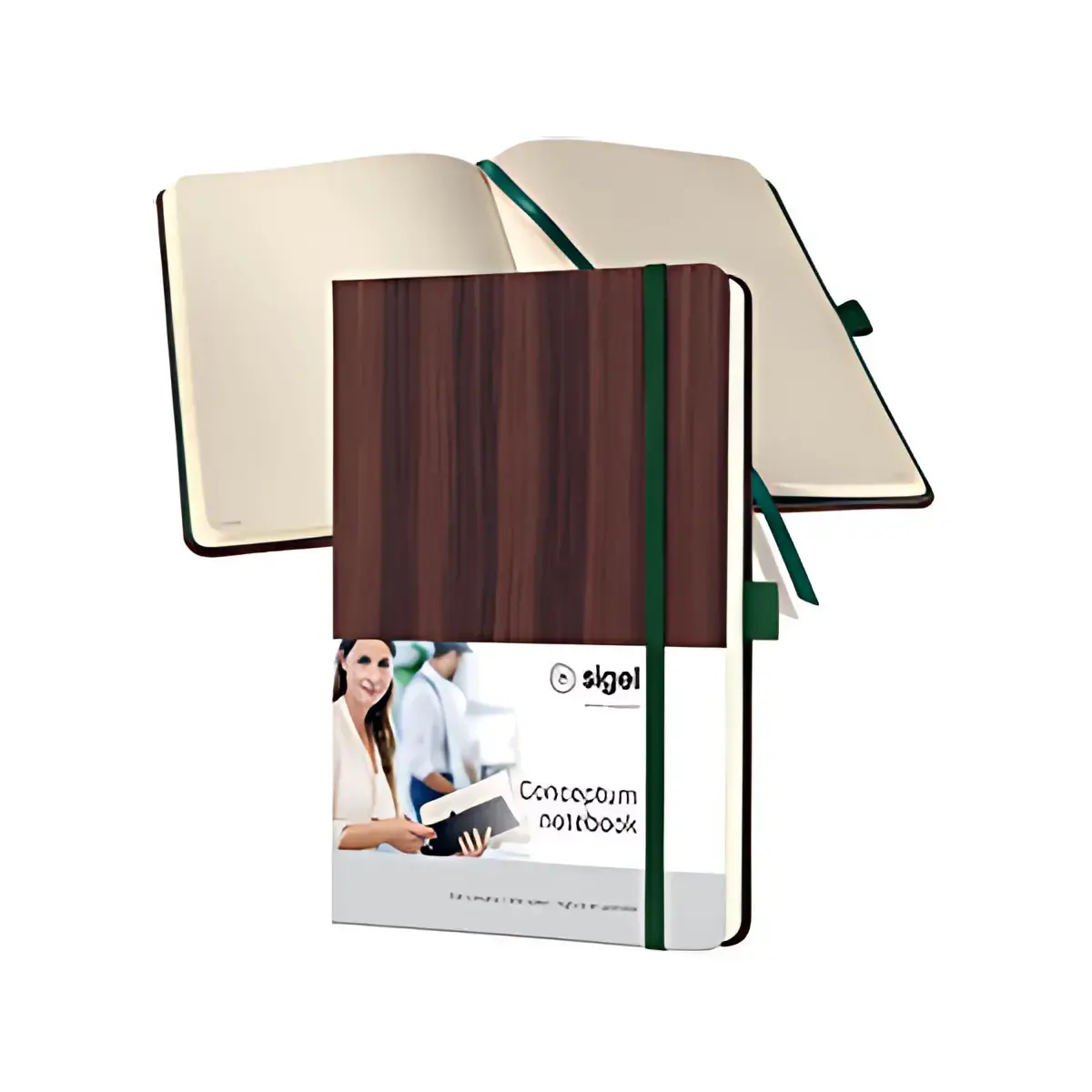 sigel Carnet de notes Conceptum Edition Nature, A5, bois