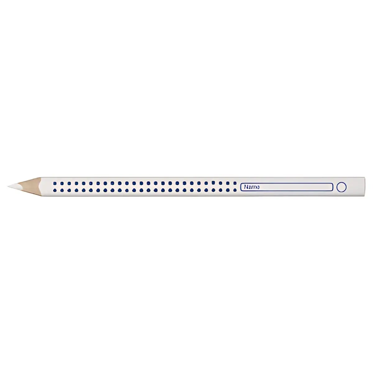 Crayon pour cahier et tableau Jumbo GRIP blanc - Faber-Castell 