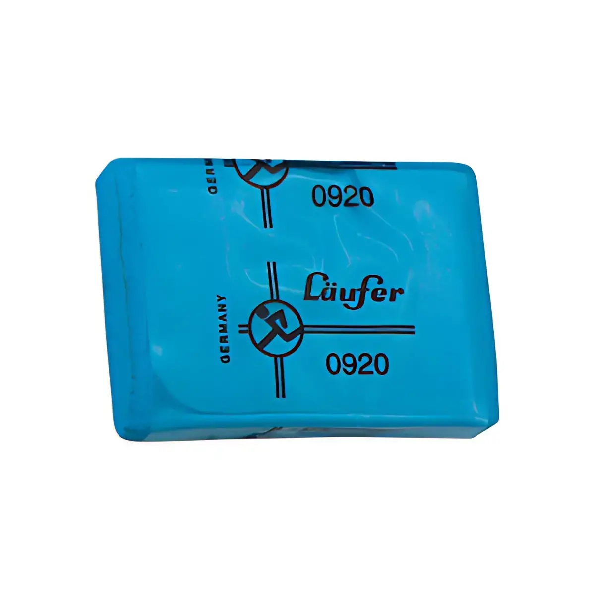 Läufer Gomme mie de pain, bleu