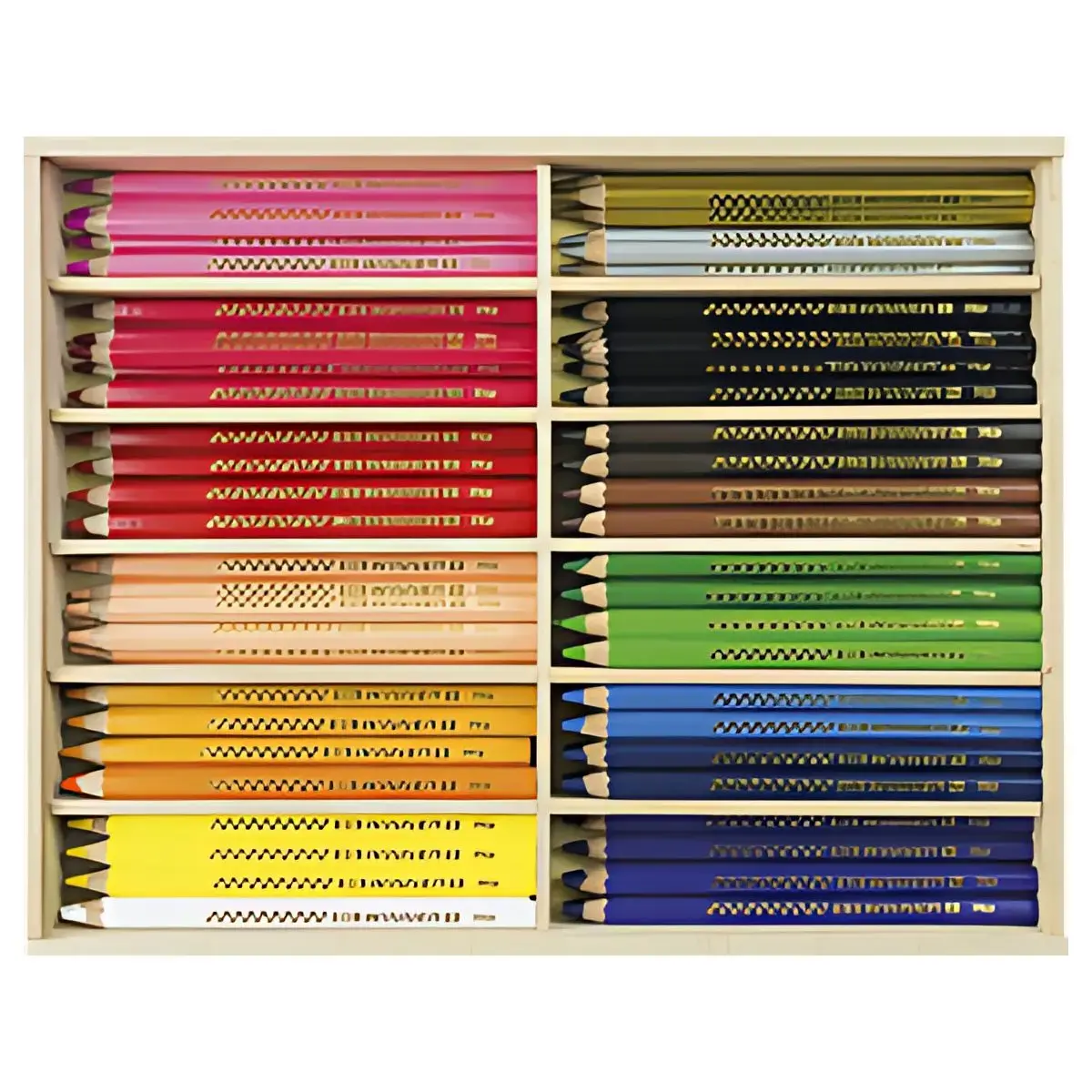 EBERHARD FABER Crayon de couleur BIG WINNER, boîte de 96
