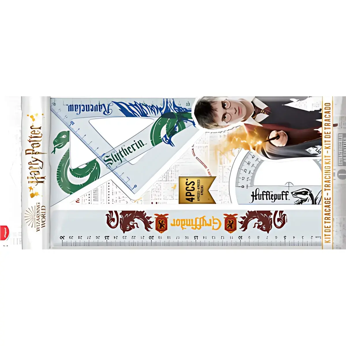 MAPED Kit de tra&ccedil;age HARRY POTTER, 4 pi&egrave;ces 