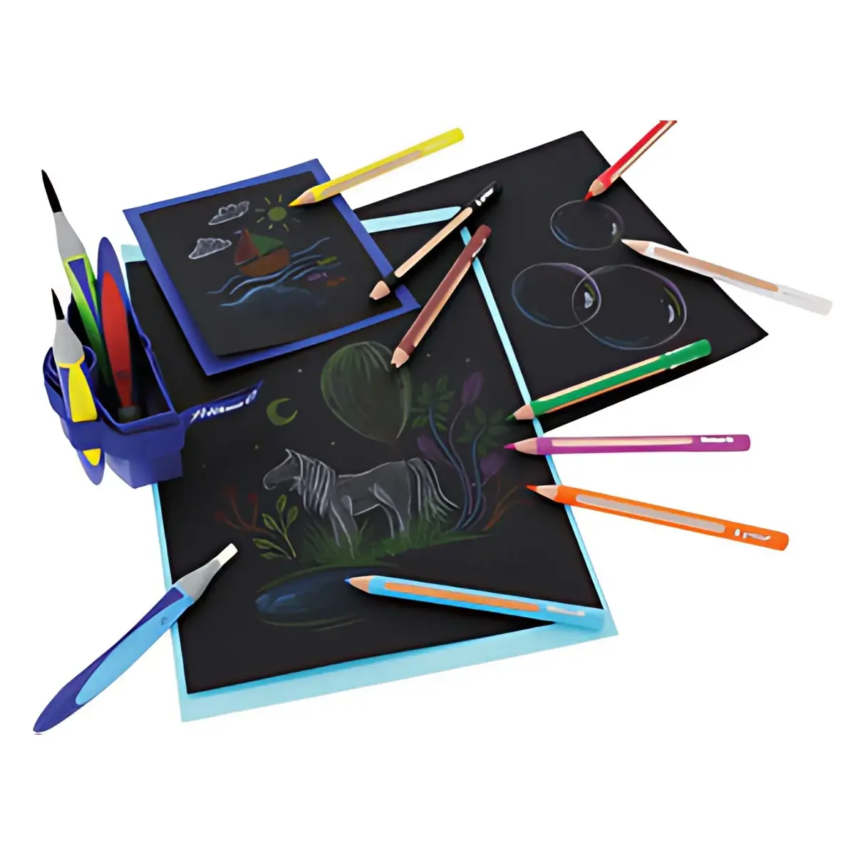 Bloc à dessins C4/20 - A4 - 120 g/m² - 20 feuilles - Pelikan