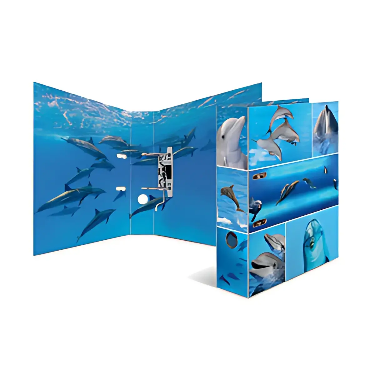 HERMA Classeur &agrave; levier &agrave; motifs 'Animals', A4, dauphins 