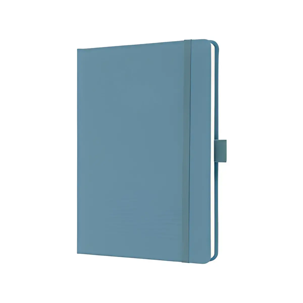 sigel Carnet de notes Jolie Feel, tissu, A5, ligné, bleu