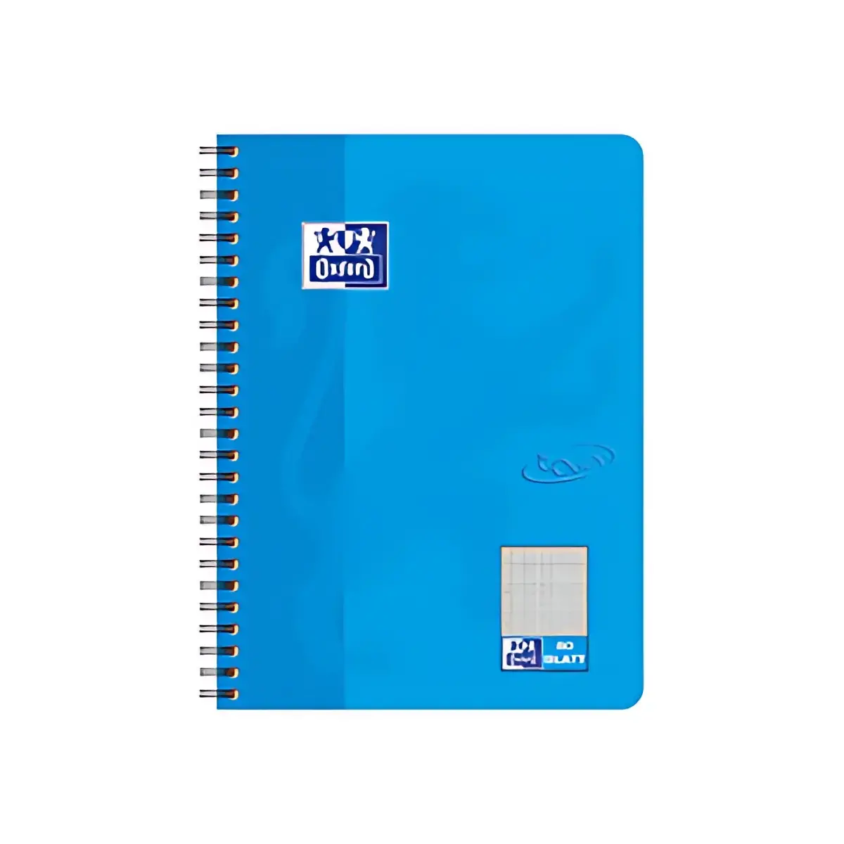 Oxford Cahier Touch, B5, quadrill&eacute;, 160 pages, bleu mer 