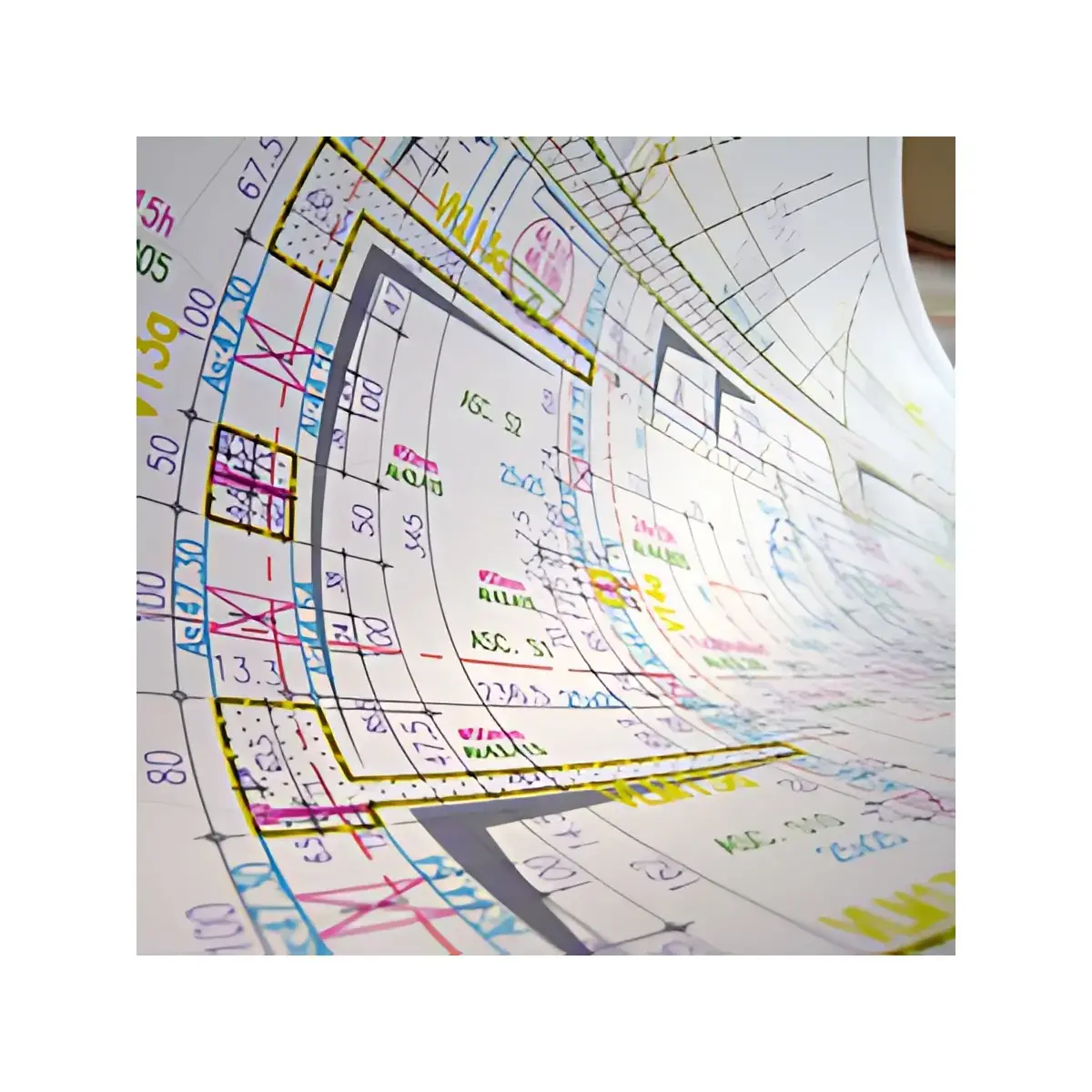 125 CANSON Papier jet d'encre CAD opaque, A1, 90g/m2 
