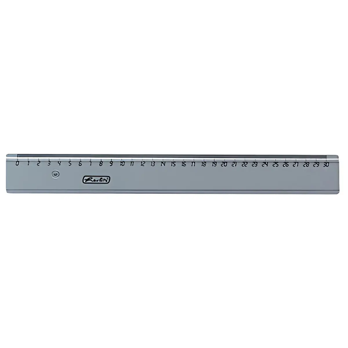 Règle plate - longueur 300 mm - transparente - Herlitz