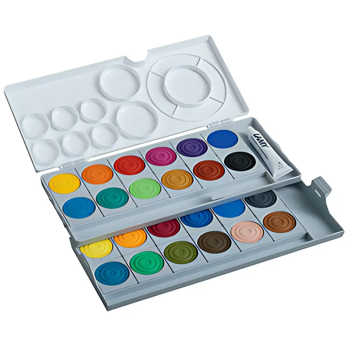 LAMY Bo&icirc;te de pastille de peinture aquaplus, gris 