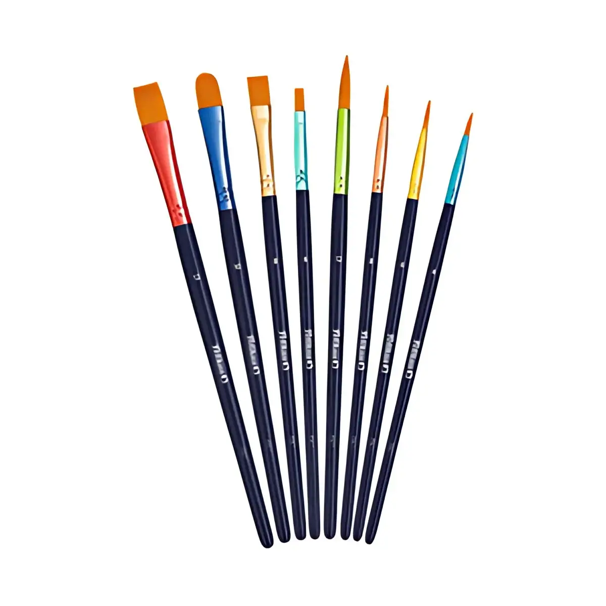 Pelikan Set de pinceaux Premium, 8 pièces, assorti