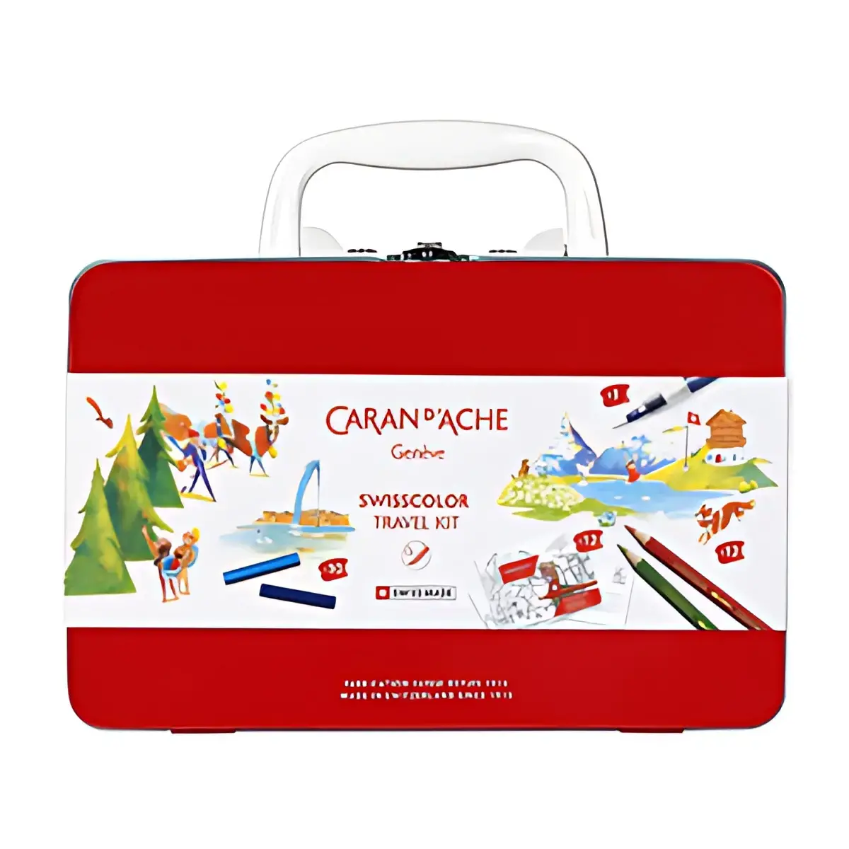 CARAN D'ACHE Travel Kit SWISSCOLOR, dans une mallette 
