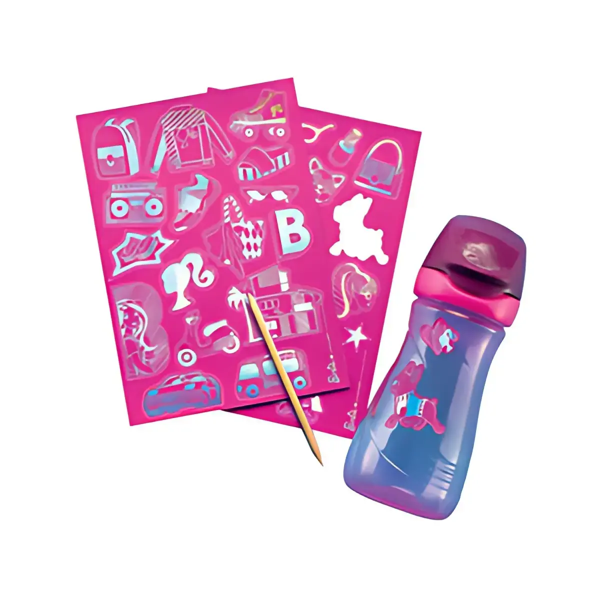 MAPED Creativ Sticker à gratter SCRATCHING STICKER Barbie