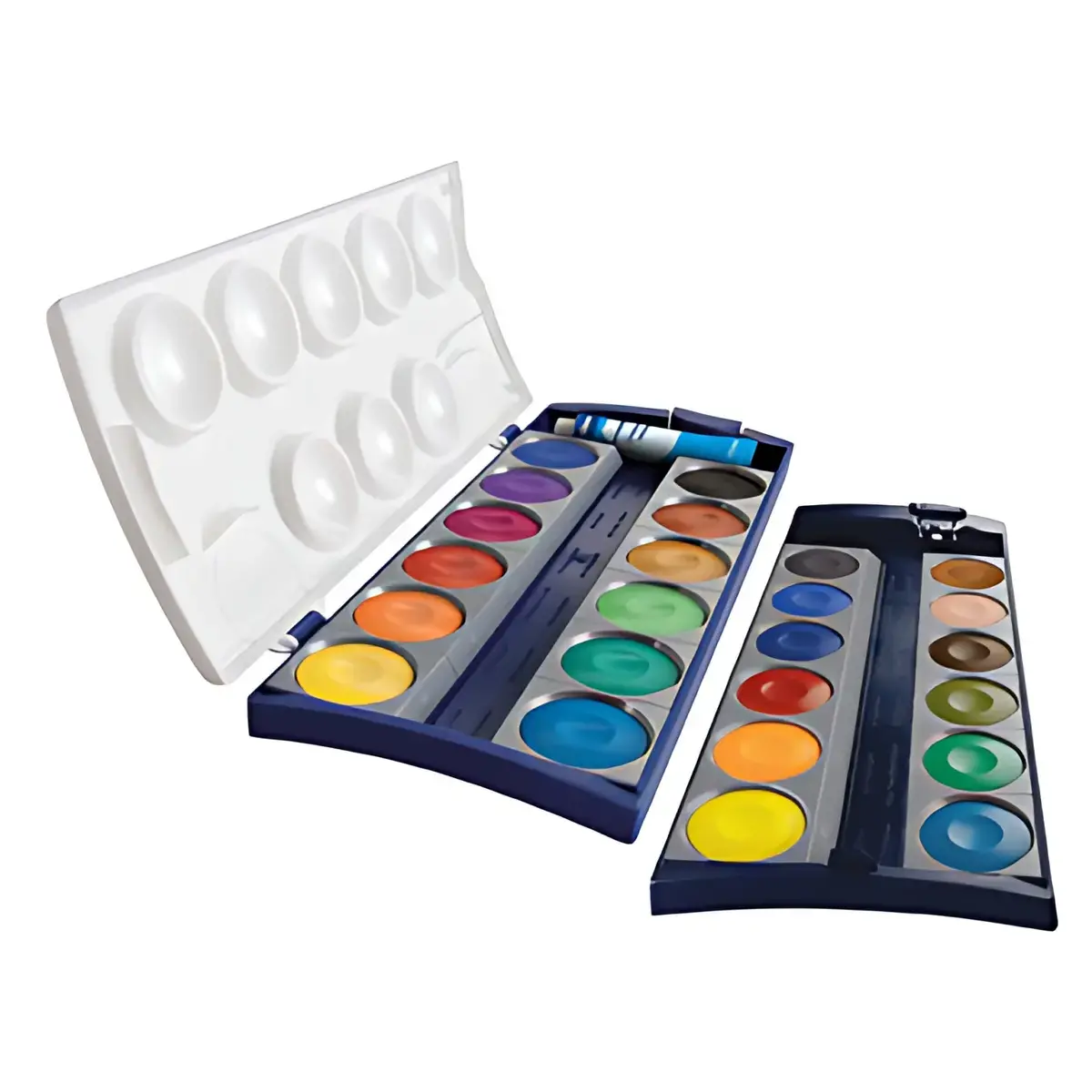 Pelikan Boîte de peinture standard d'école K24, 24 couleurs