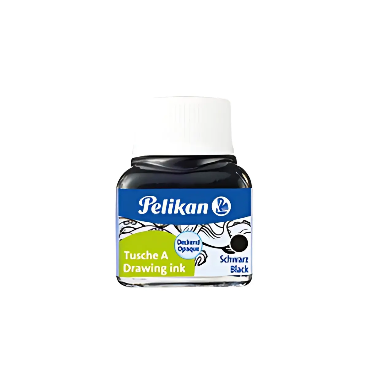 Pelikan Encre de chine A, 10 ml dans un flacon, rouge carmin