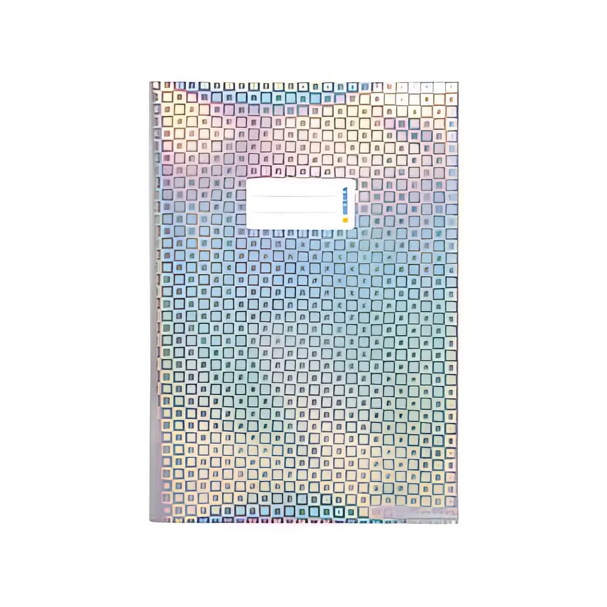 10 Protège-cahier Glamour - A4 - film brillant - Argent - Herma