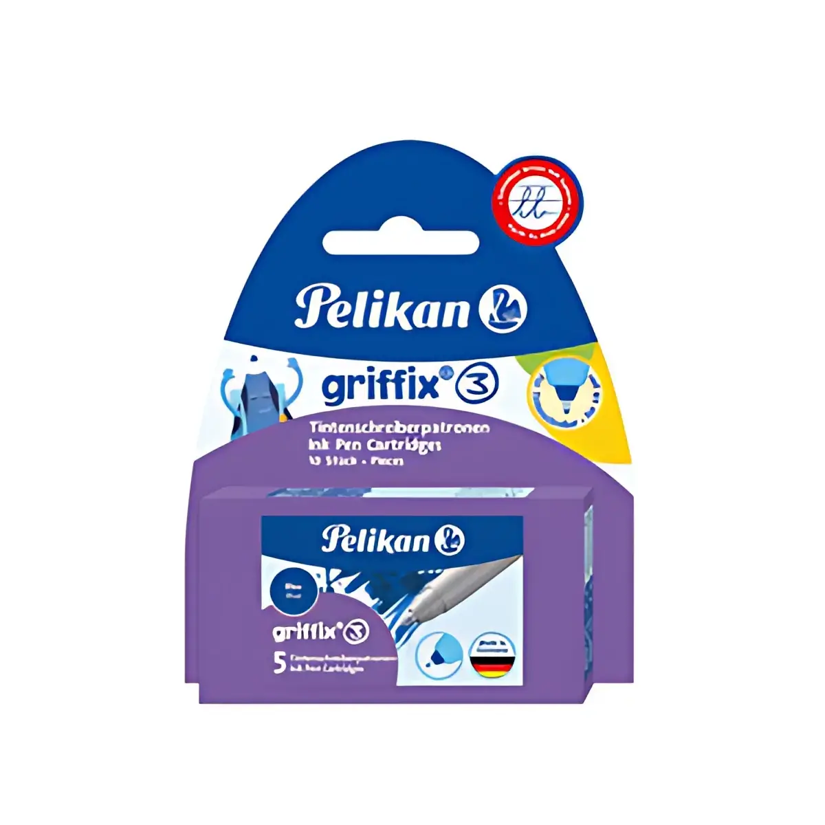 Pelikan griffix cartouches d'encre pour stylo feutre, boîte