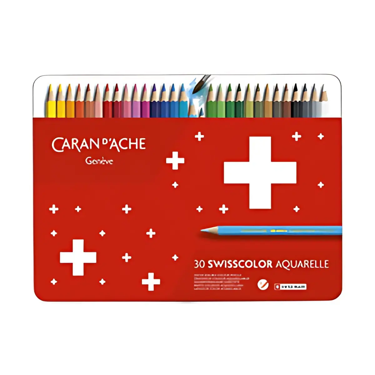 CARAN D'ACHE Crayons de couleur Swisscolor Aquarelle