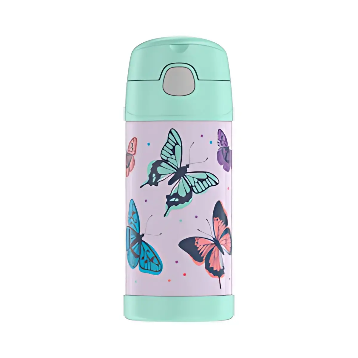 THERMOS Gourde isotherme FUNTAINER Straw Bottle, bleu