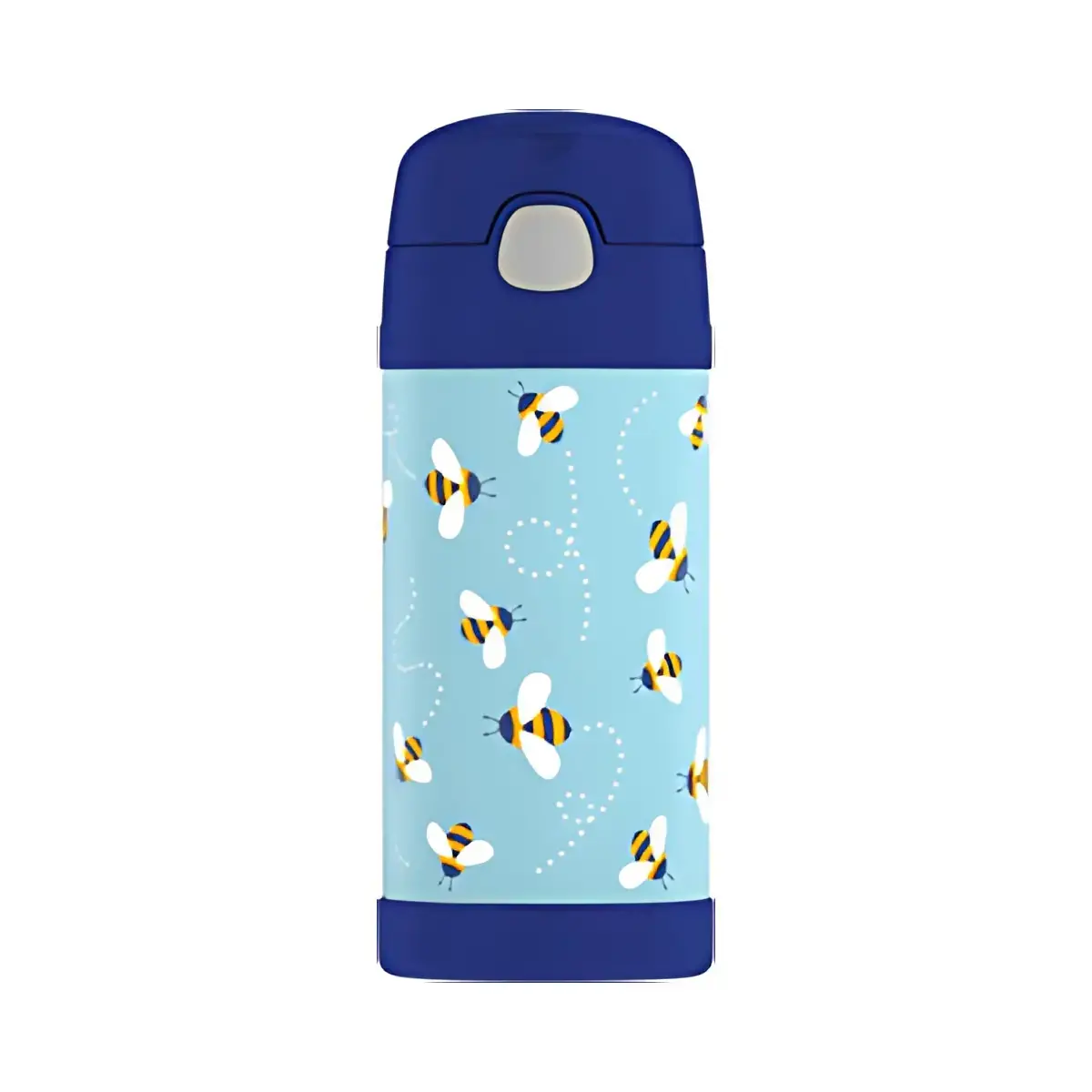 THERMOS Gourde isotherme FUNTAINER Straw Bottle, bleu