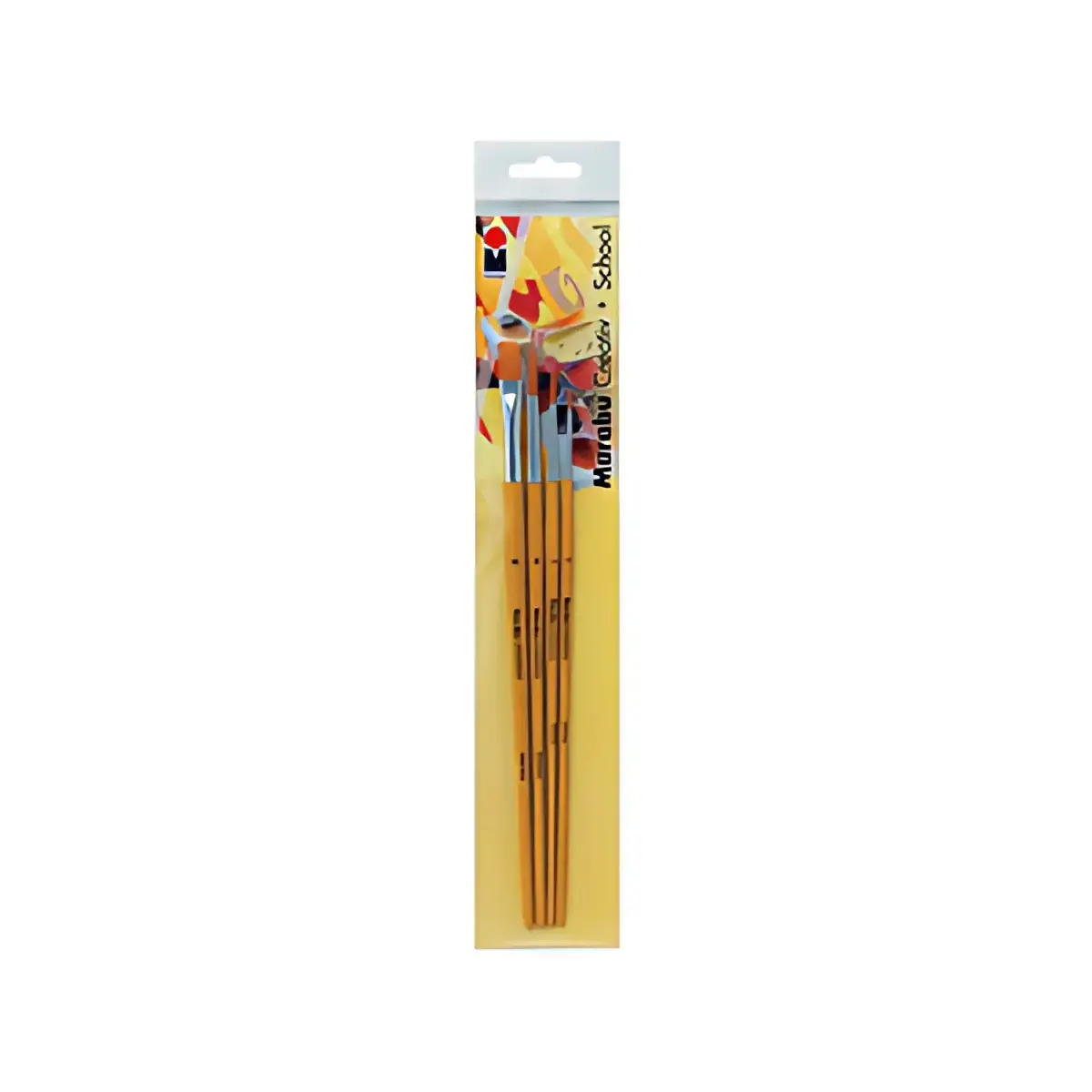 Marabu Kit de pinceaux synthétiques Universal