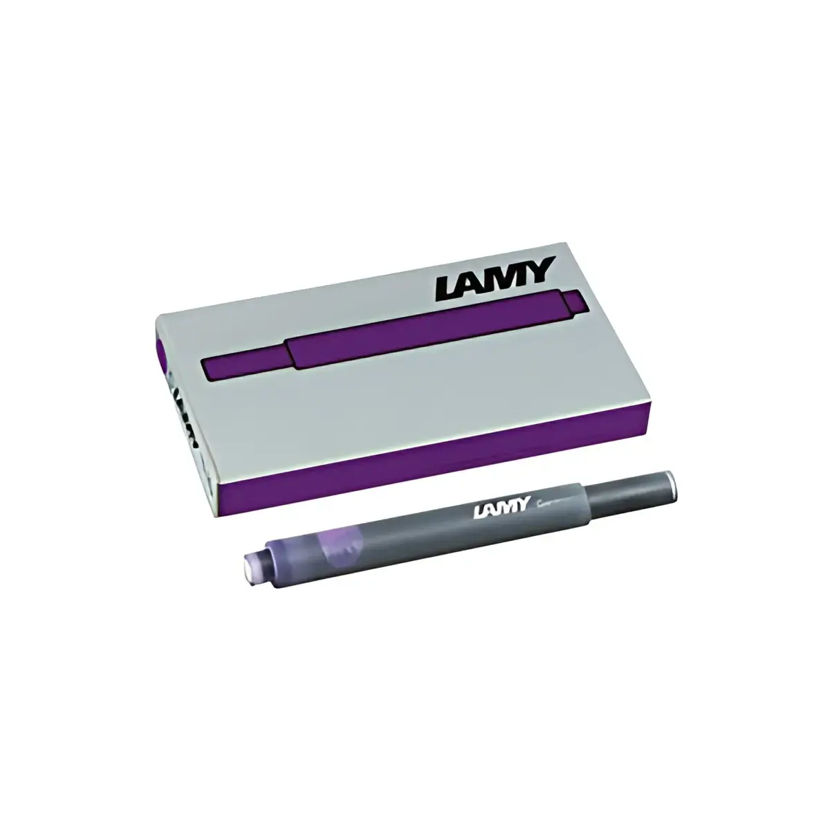 LAMY Cartouche d'encre grande capacit&eacute; T10, blister, violet 