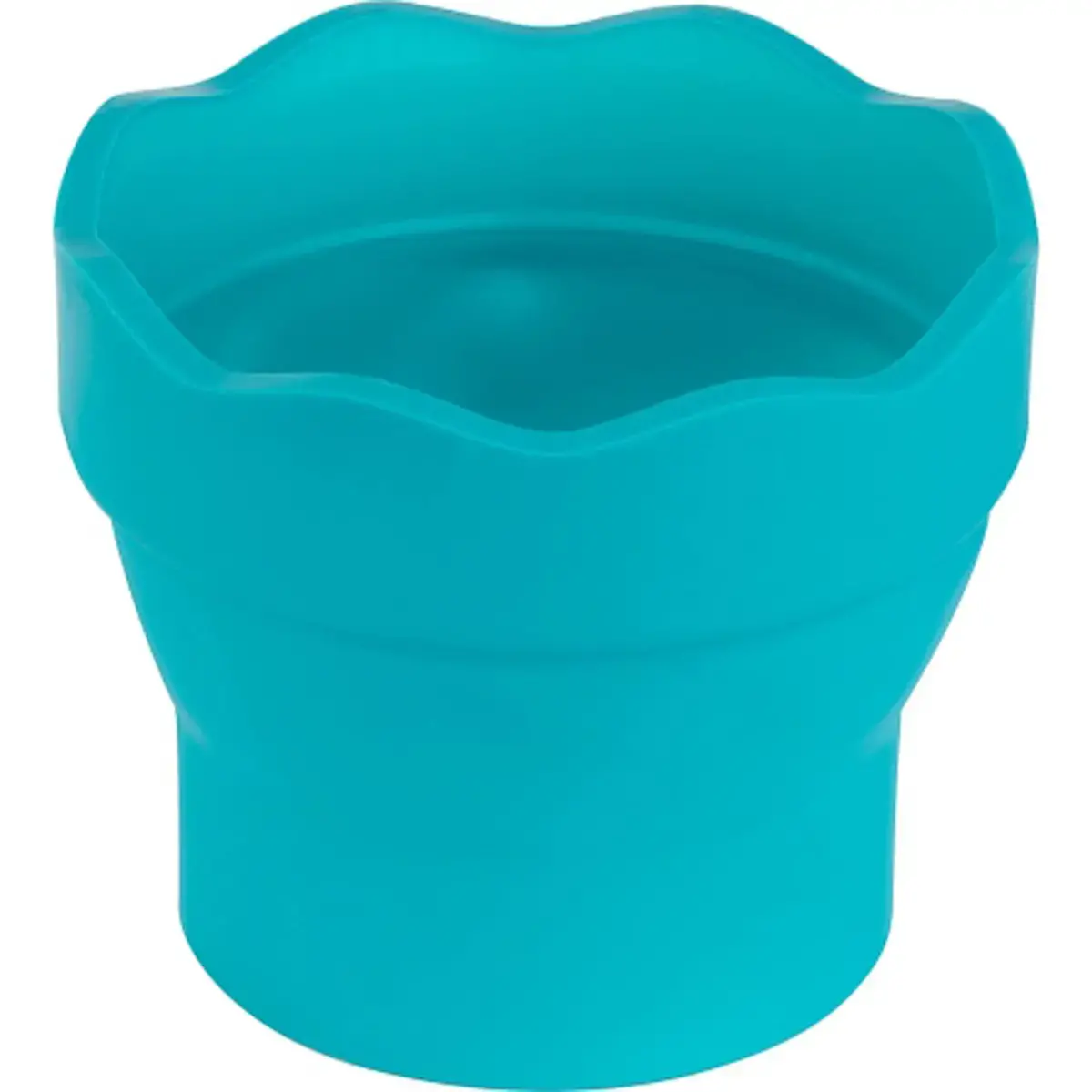 FABER-CASTELL Gobelet CLIC & GO, turquoise