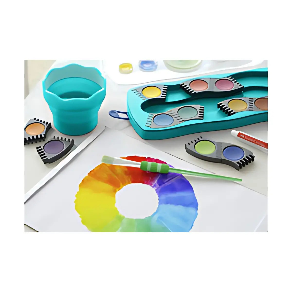 Palette de peinture CONNECTOR - 24 couleurs - Faber-Castell