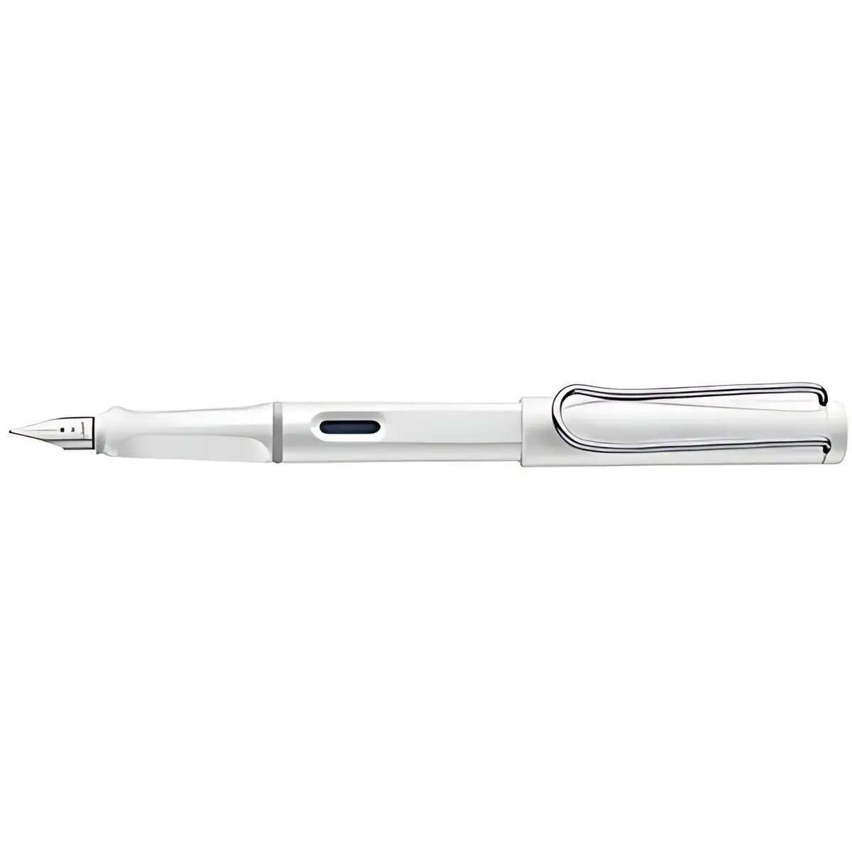 LAMY Stylo à plume safari white, taille de plume: M