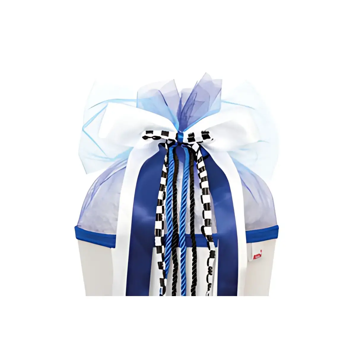 ROTH Pochette 'Speed', blanc/bleu/noir en 70% polyester et