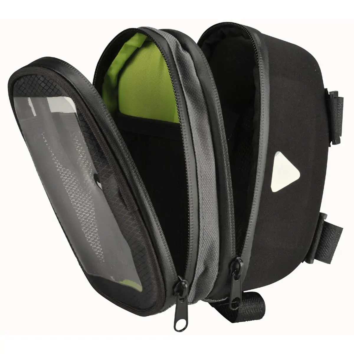 FISCHER Sacoche pour cadre de vélo Premium, noir