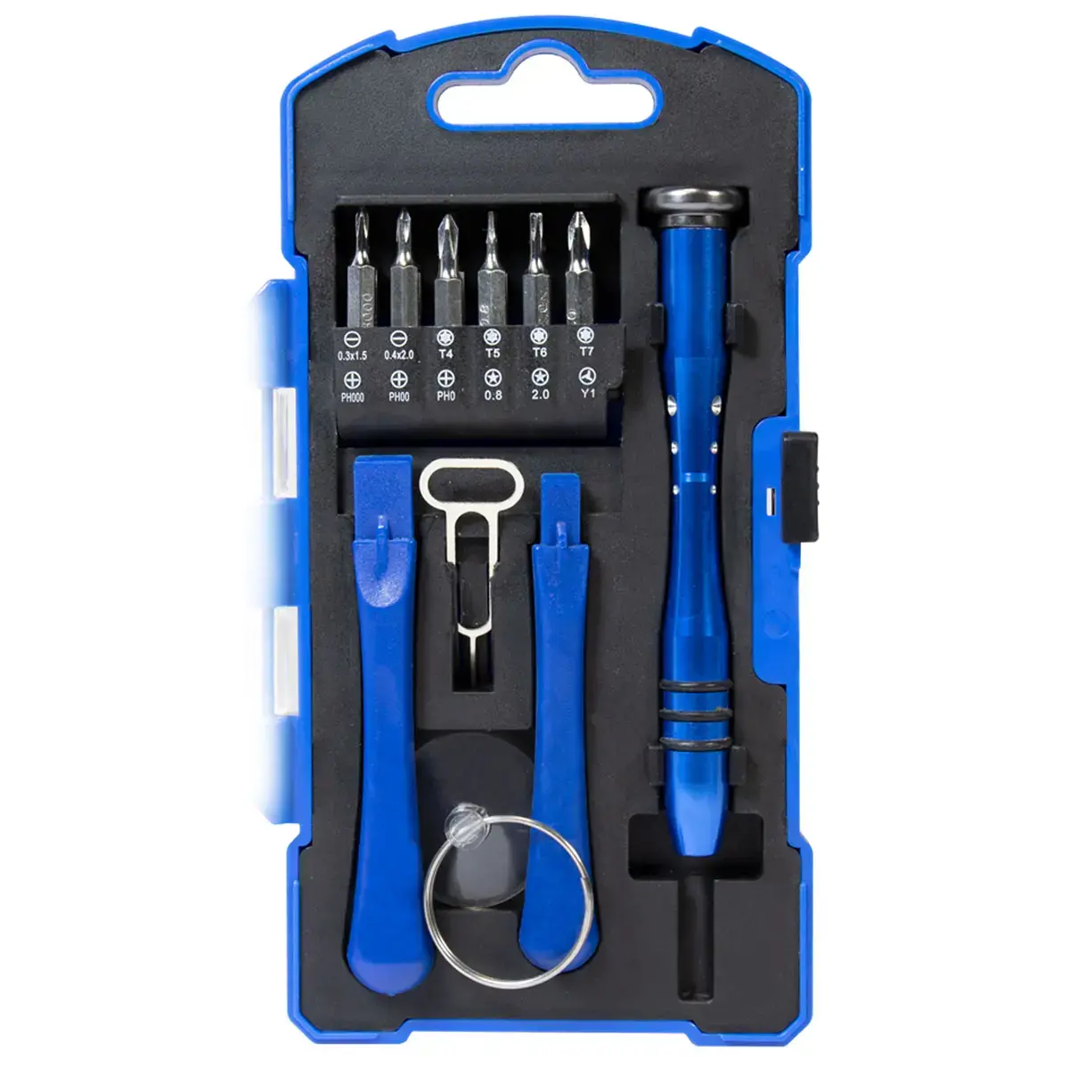 Tournevis avec 12 embouts + accessoires - Logilink 