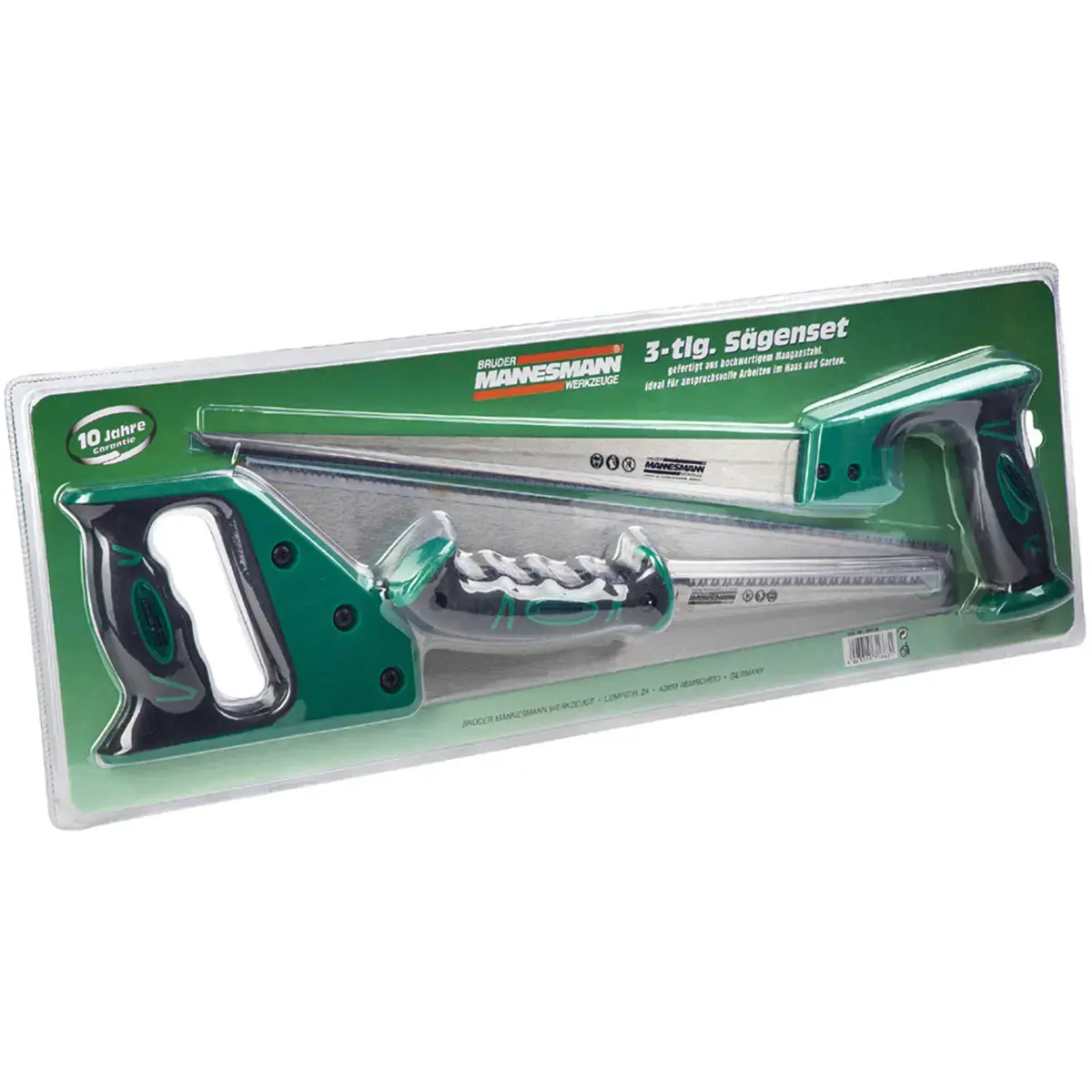 Kit de scies, 3 pièces - Brüder mannesmann