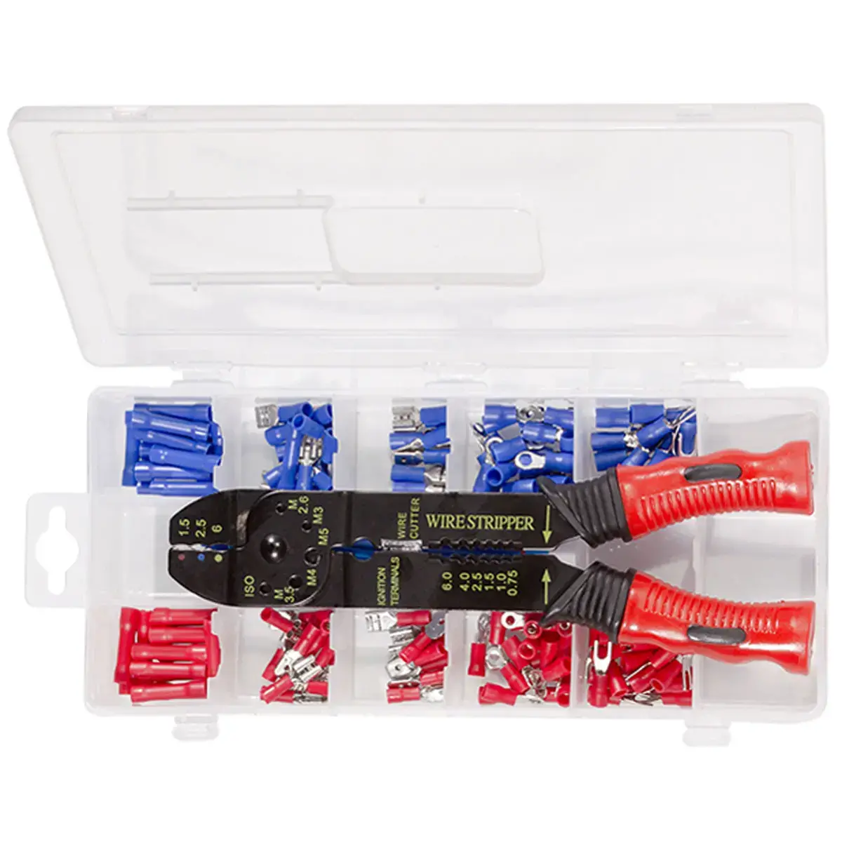 LogiLink Pince à sertir avec assortiment de cosses - Logilink professional