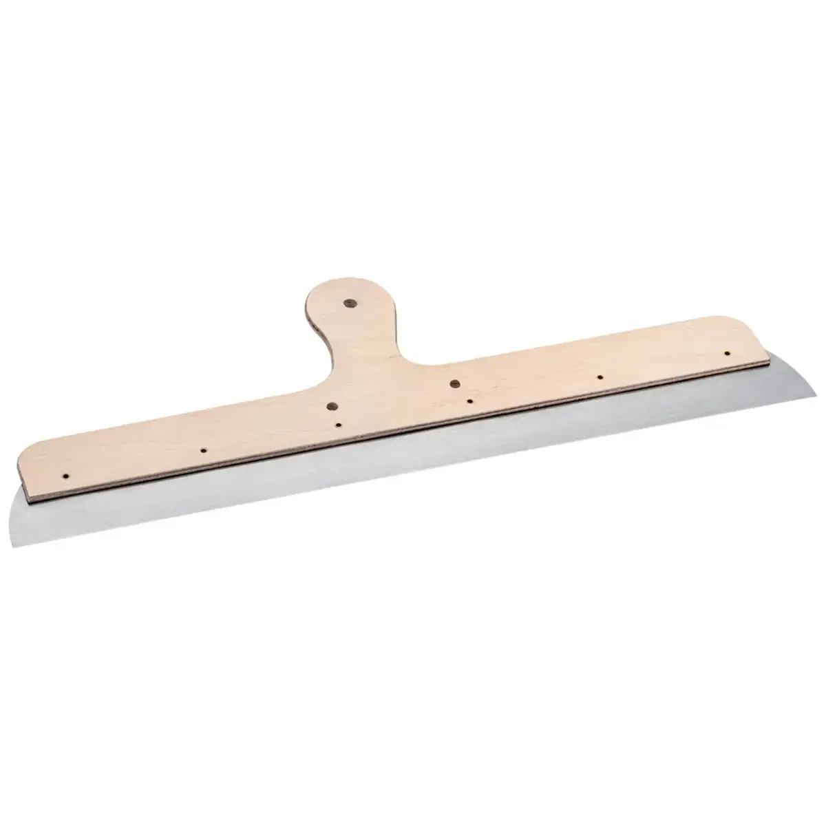 Spatule pour façade en acier, poignée en bois, 600 mm - Westex