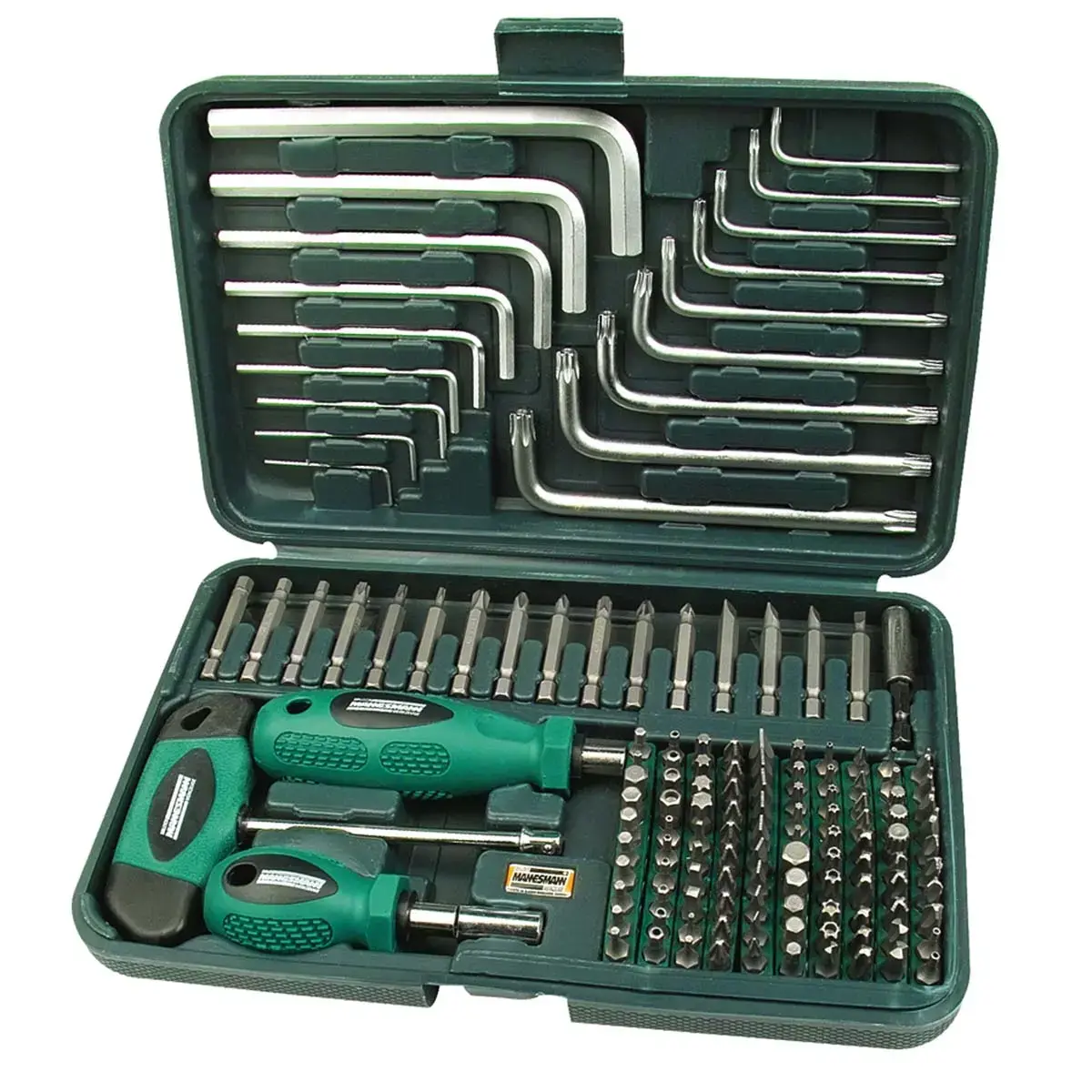 Jeu d'embouts, 139 pièces, boîte - Brüder mannesmann