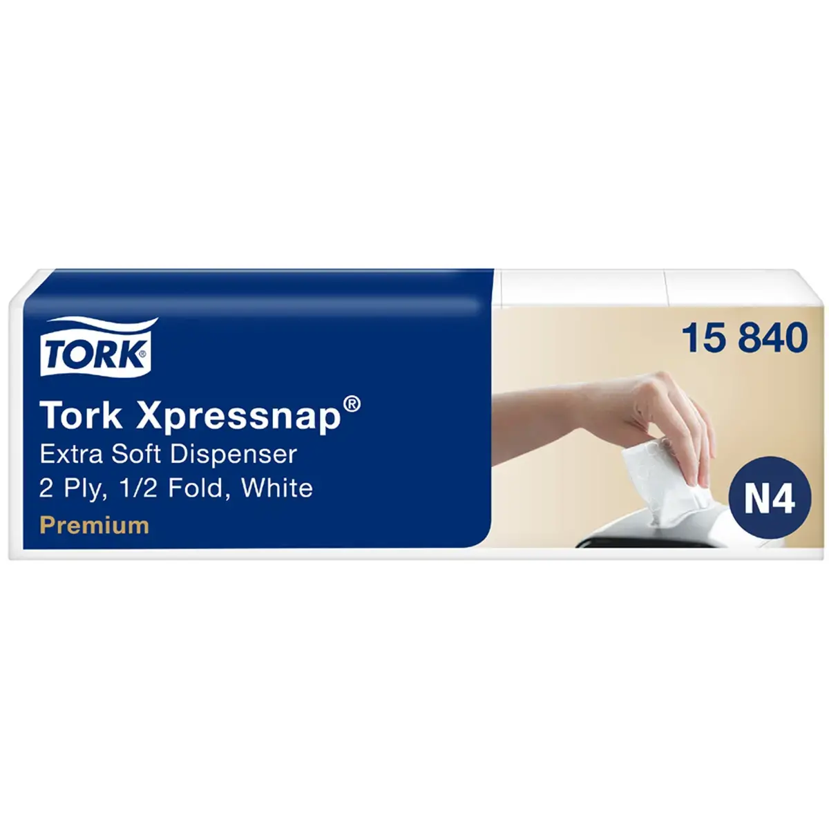 Xpressnap Serviette pour distributeur, blanc - Tork 