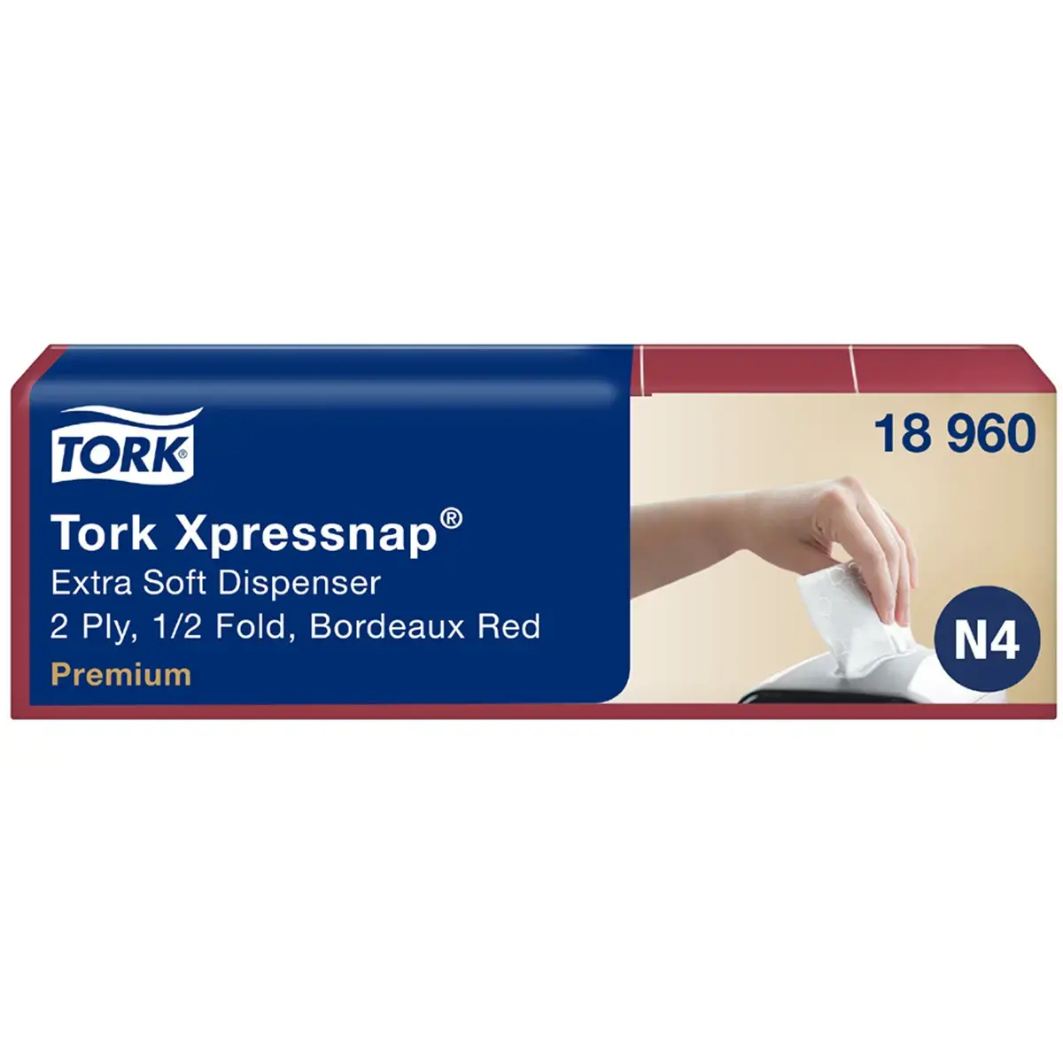 Xpressnap Serviette pour distributeur, blanc - Tork 