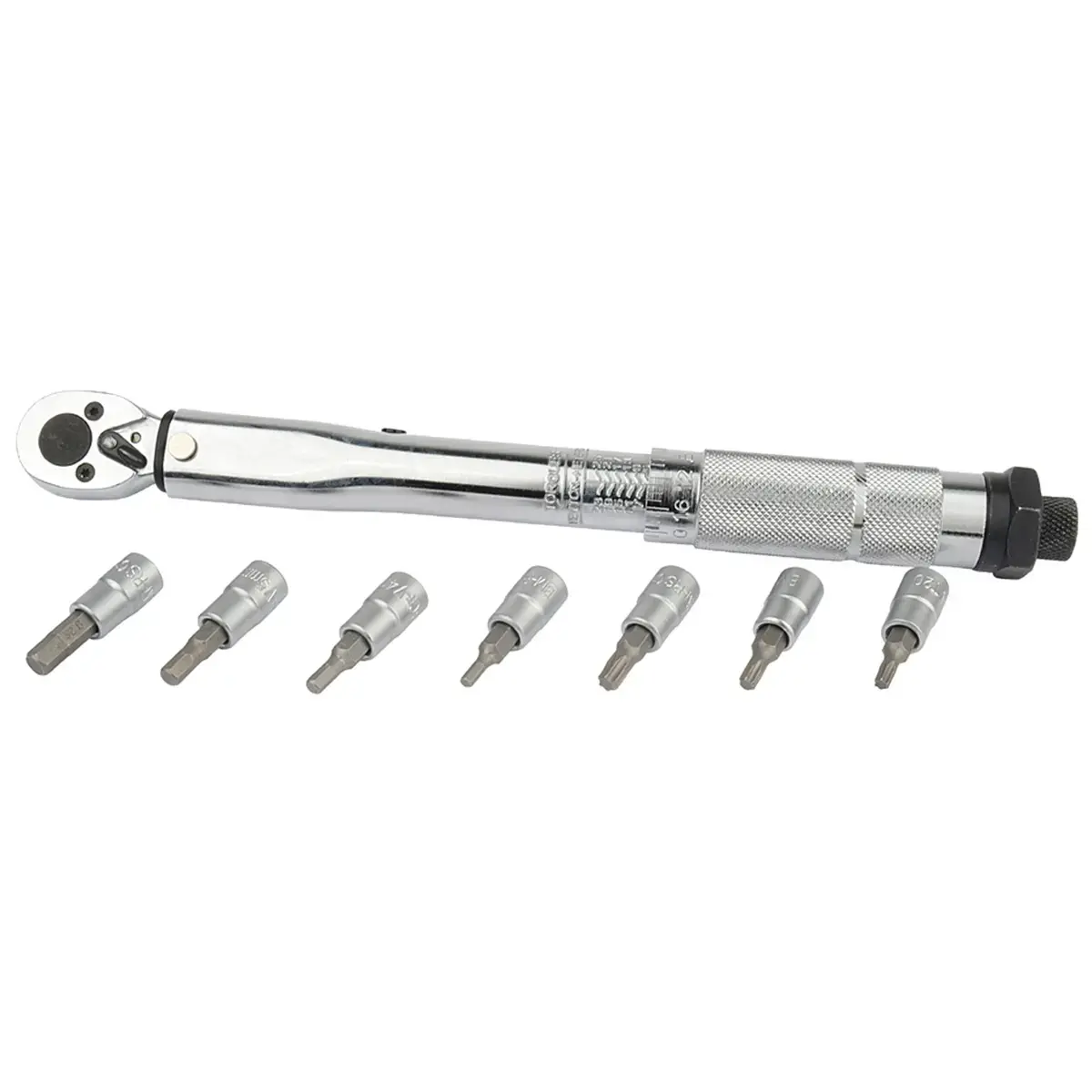 Kit de cl&eacute; dynamom&eacute;trique 1/4', 8 pi&egrave;ces - Br&uuml;der mannesmann 