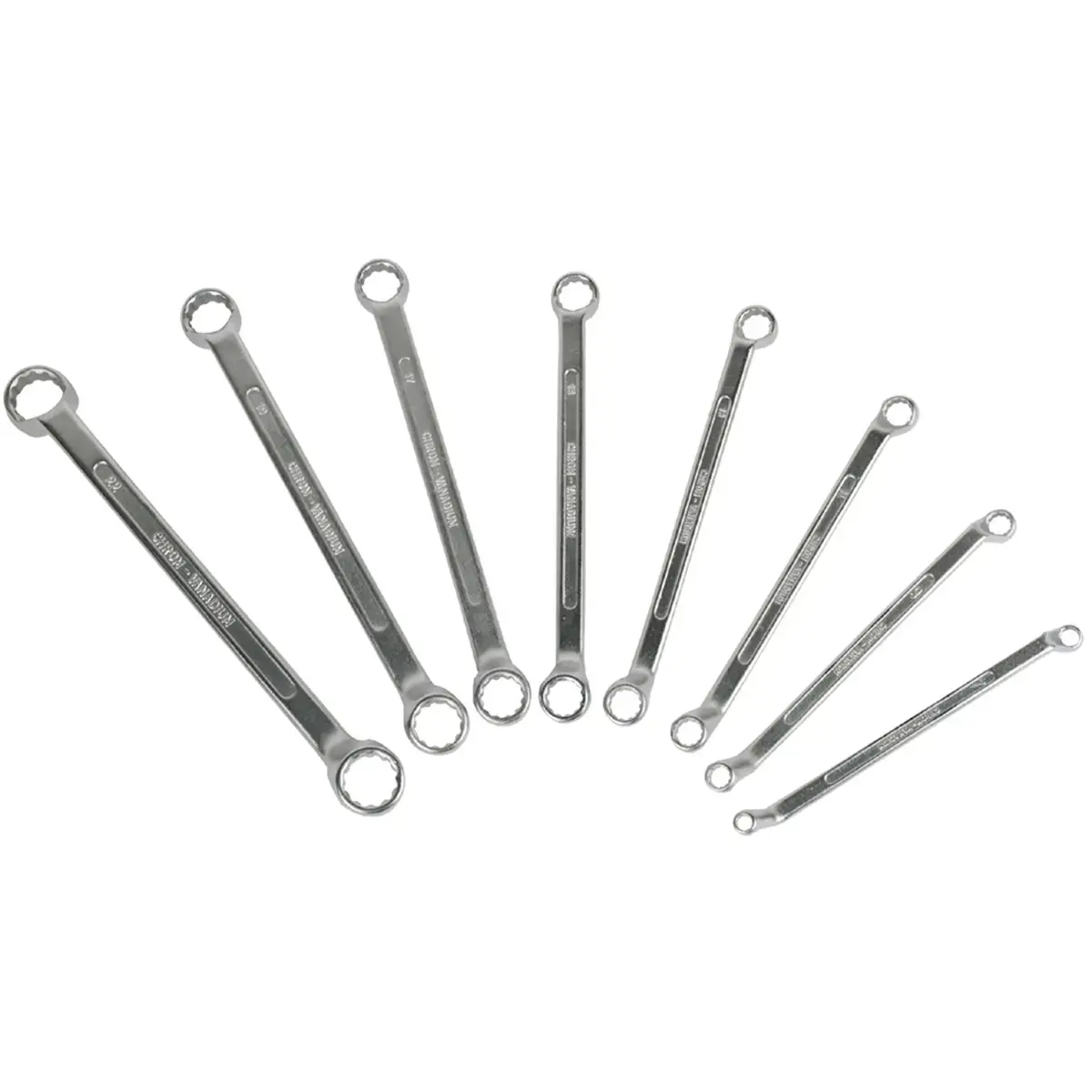 Jeu de clé à anneau, 8 pièces - Brüder mannesmann